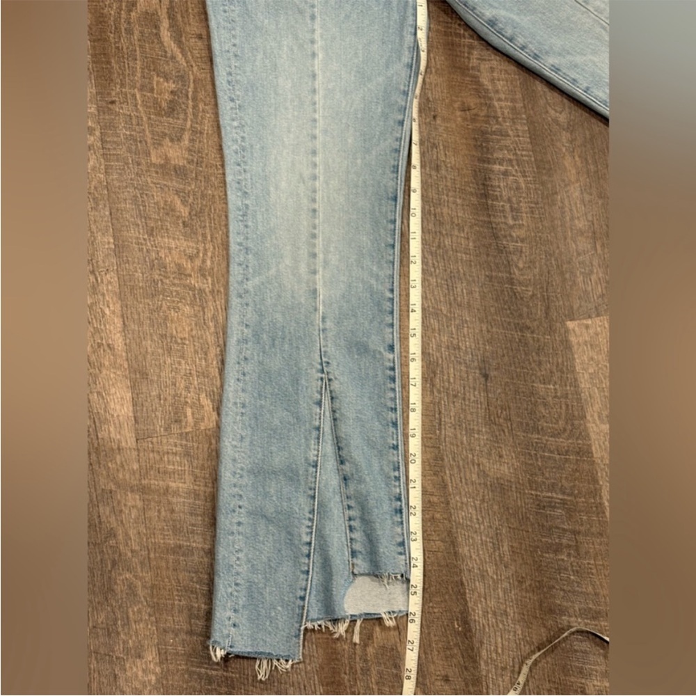 MOTHER Light Blue Flare Jeans - Picture 10 of 16